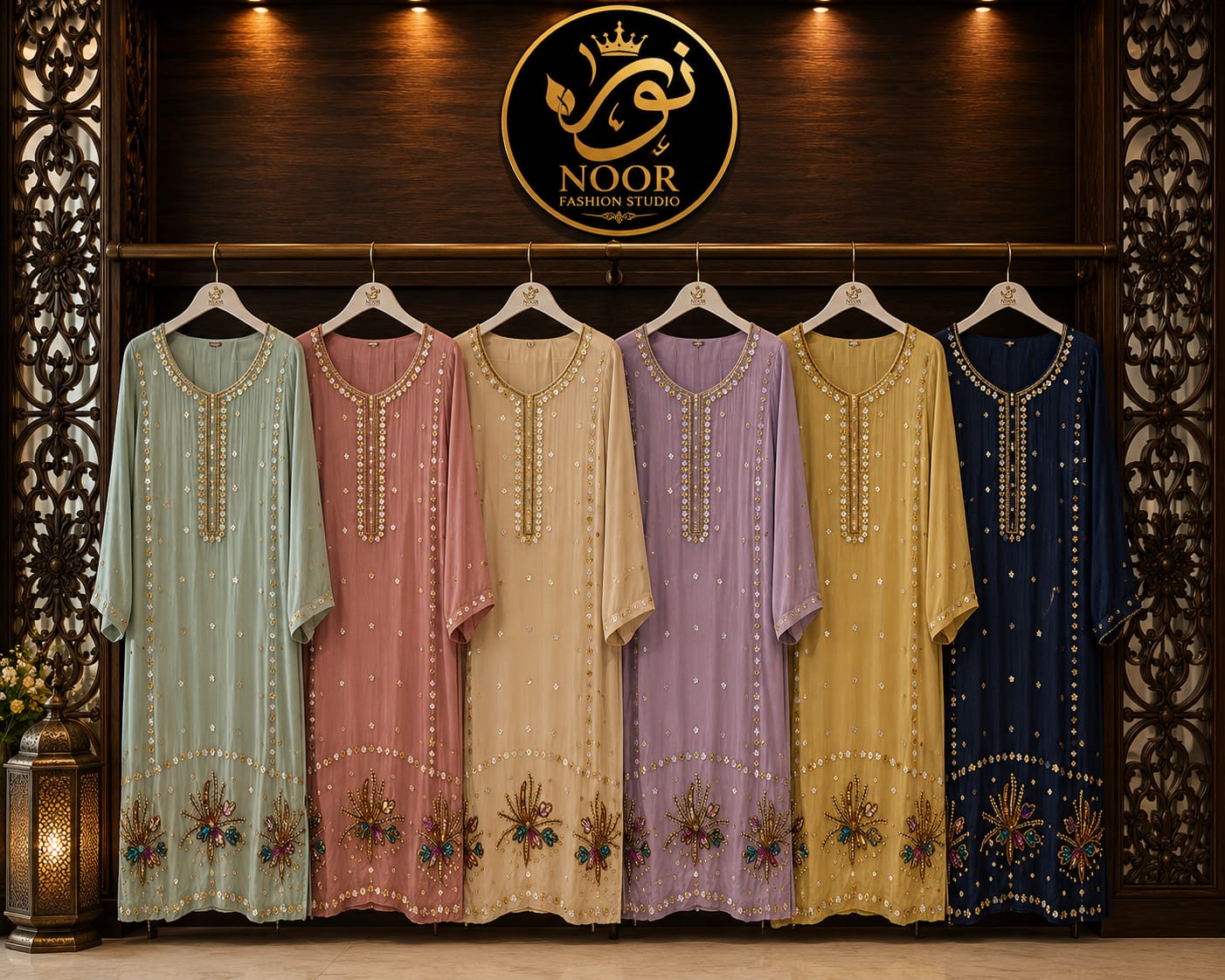 Floral Embroidered Lawn