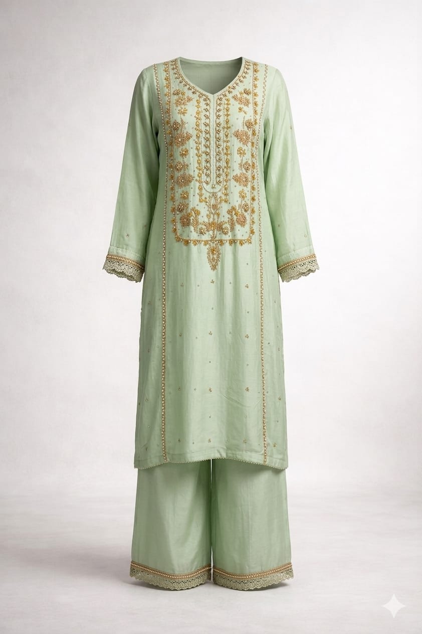 Sage Green Suit
